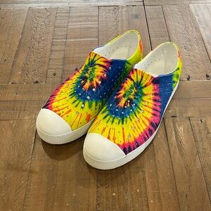 Native Shoes Tie-Dye Slip-On Sneakers